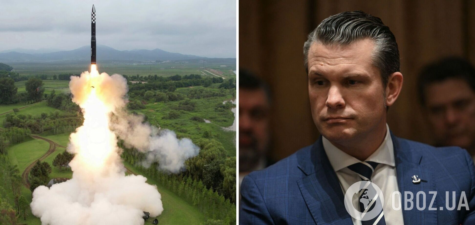 КНДР выпустила около 10 ракет во время визита Хегсета в демилитаризованную зону на границе двух Корей – Yonhap