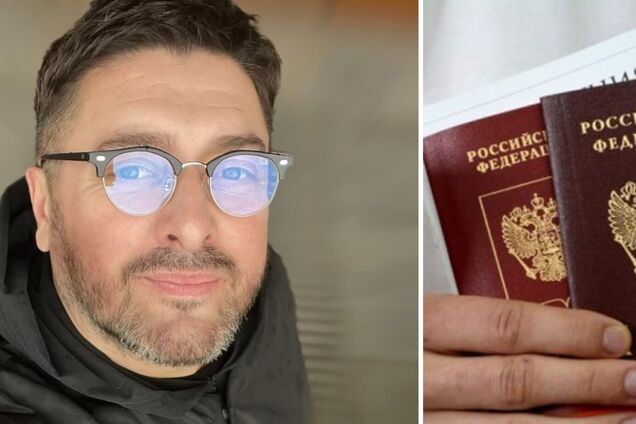 Суханов зізнався, яку нецензурщину намалював у своєму російському паспорті