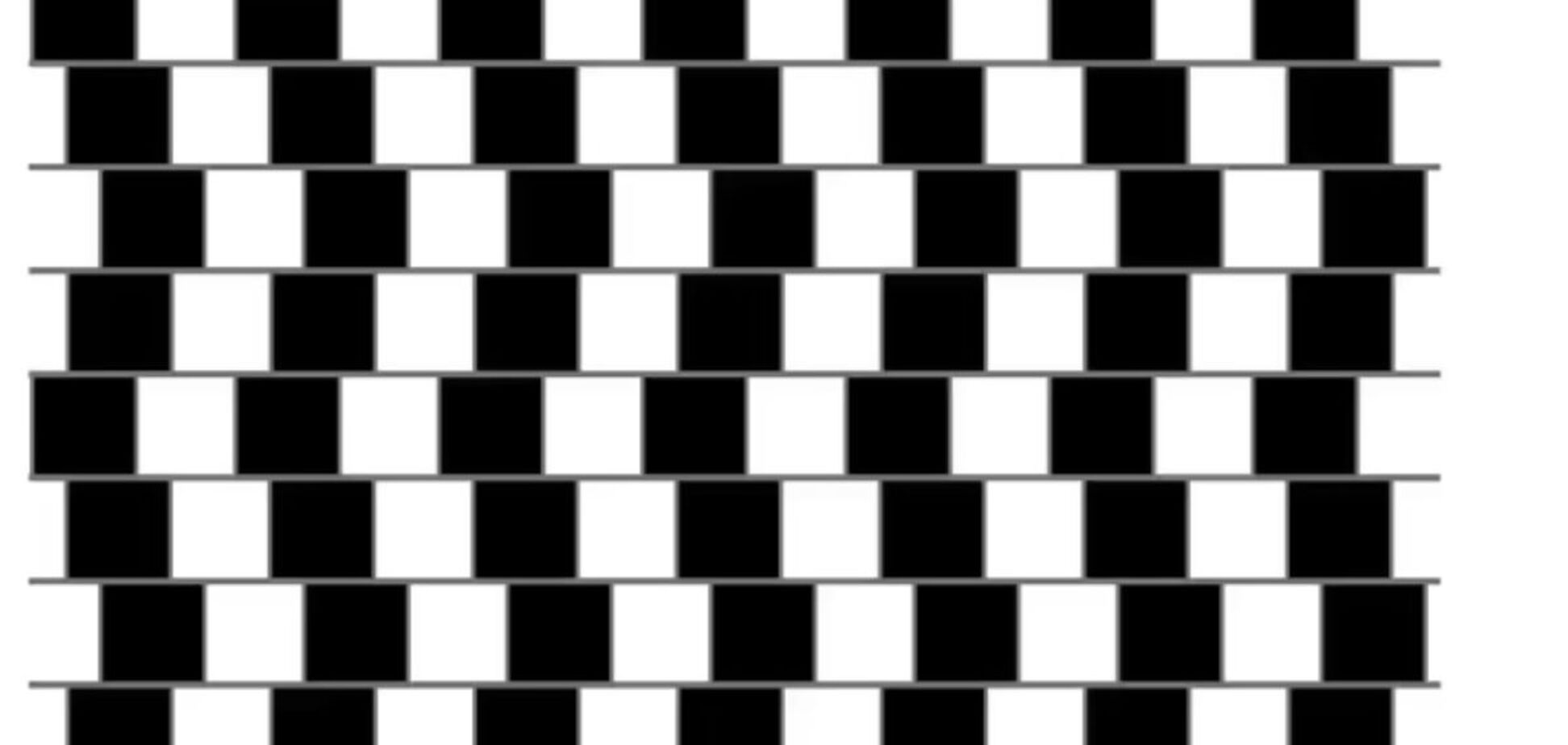 Чи паралельні лінії? Оптична ілюзія, що 'зламає' ваш мозок