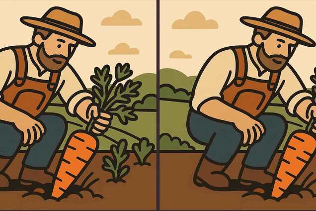 Есть меньше 20 секунд: найдите все отличия на рисунках