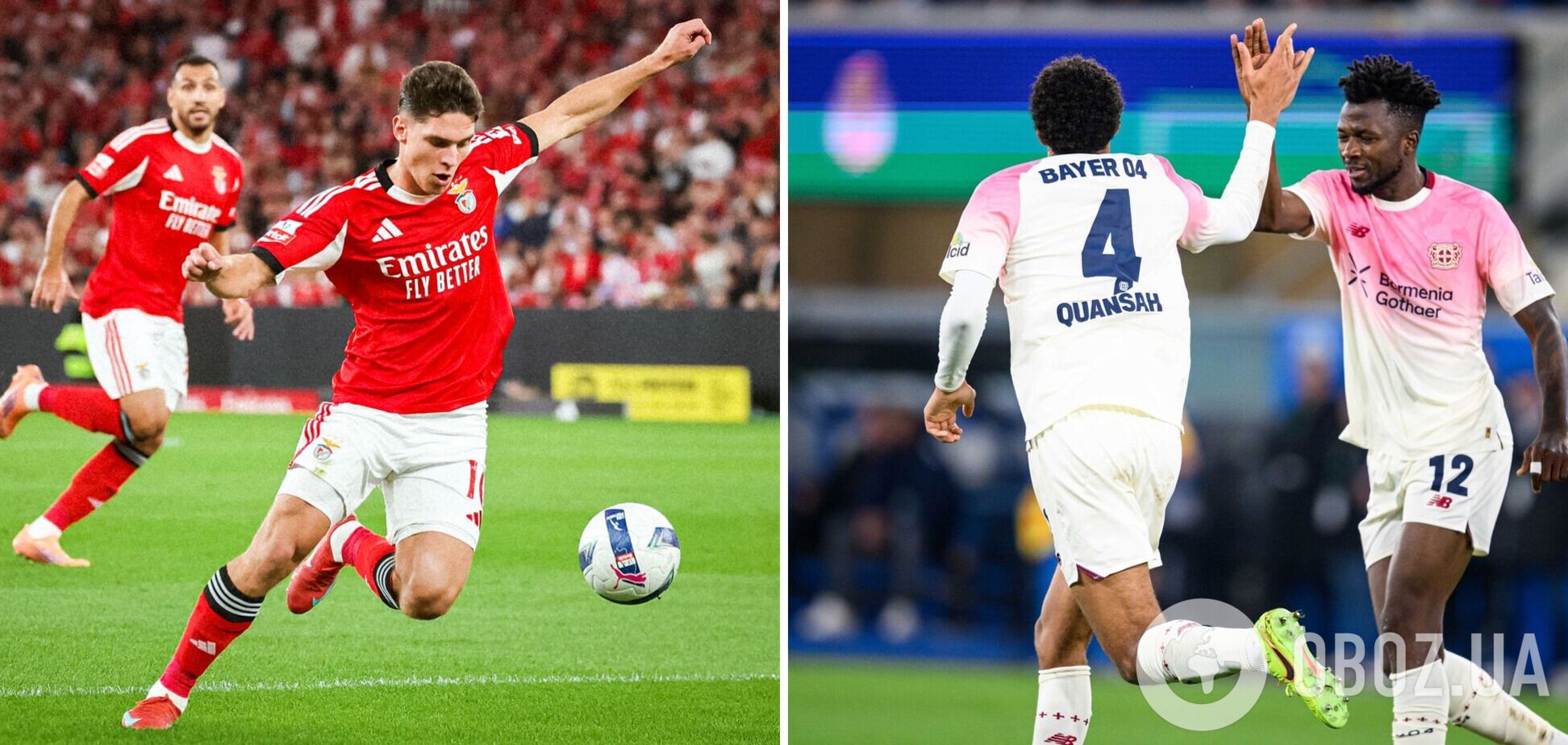 'Бенфика' – 'Байер': где смотреть 'украинский' матч Лиги чемпионов