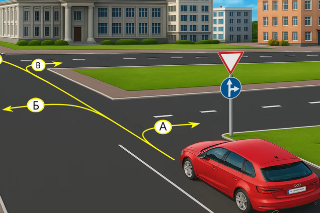 Какое направление движения разрешено? Тест на знание ПДД