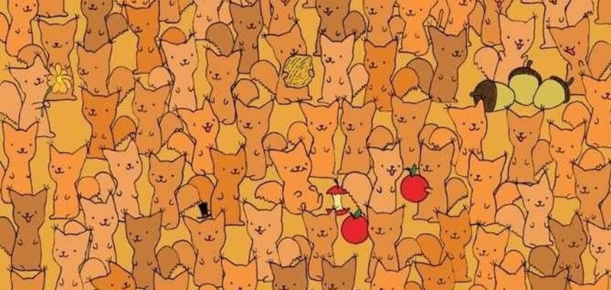 Найдите мышь: веселая головоломка для самых внимательных