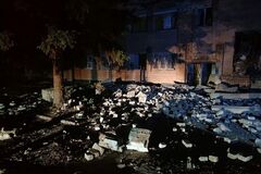 По Чугуеву ударило более 10 российских дронов: повреждены предприятие и учебное заведение. Фото