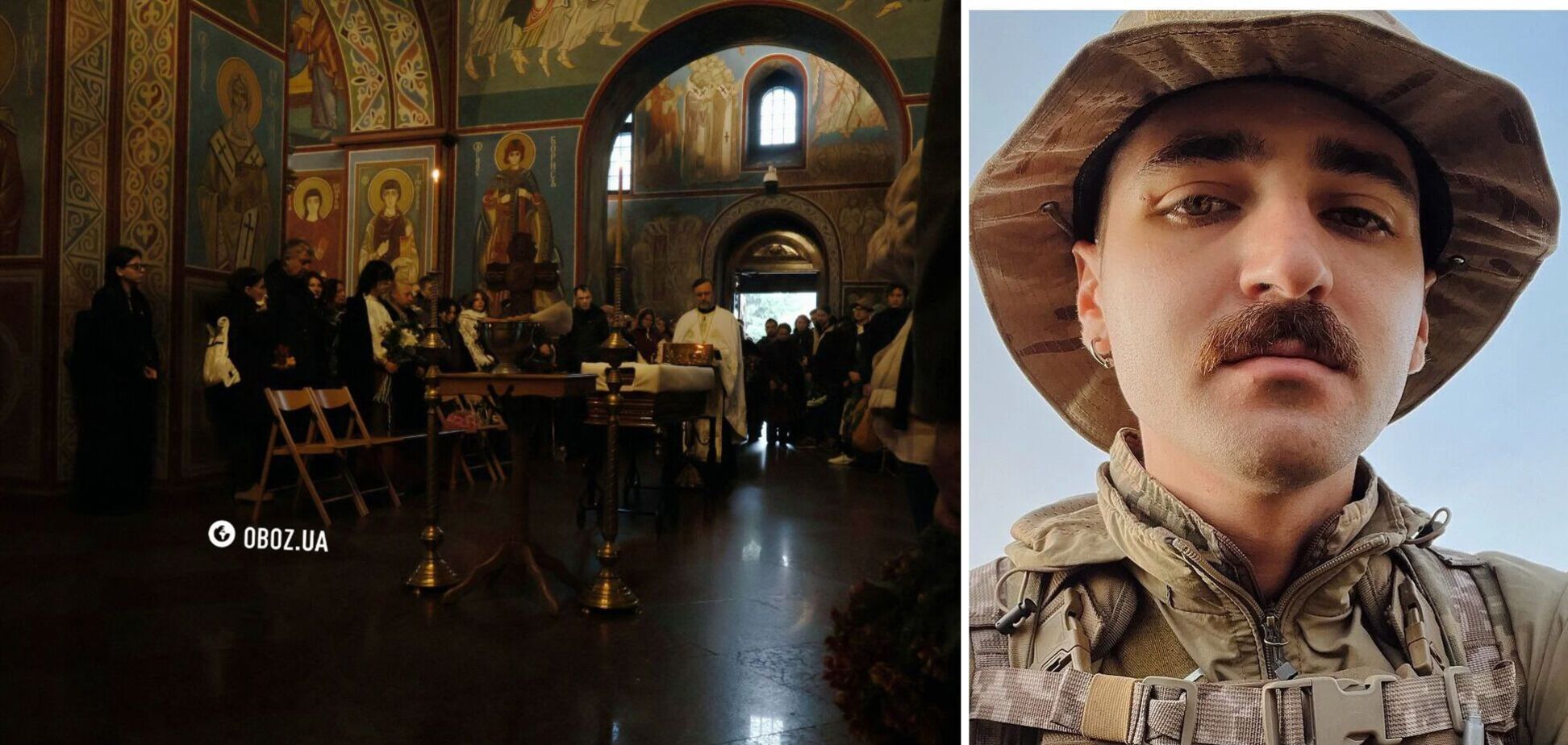 В Киеве попрощались с военным, участником проекта Ukraїner Константином Гузенко. Фото и видео