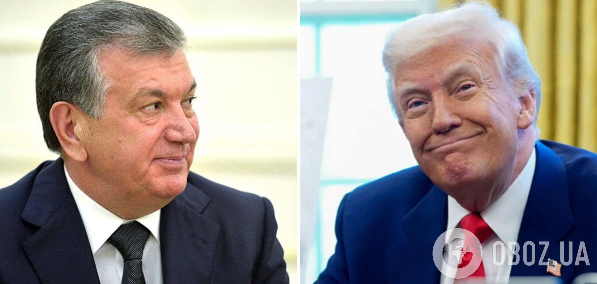 Президент Узбекистану назвав Трампа 'президентом світу' і заявив, що лише він може зупинити війну між Україною і РФ