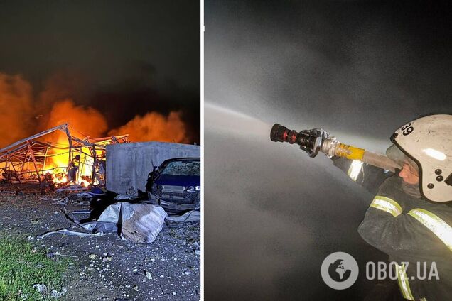 Окупанти атакували Одещину: є влучання по об’єктах енергетики, пошкоджено склади. Фото та відео