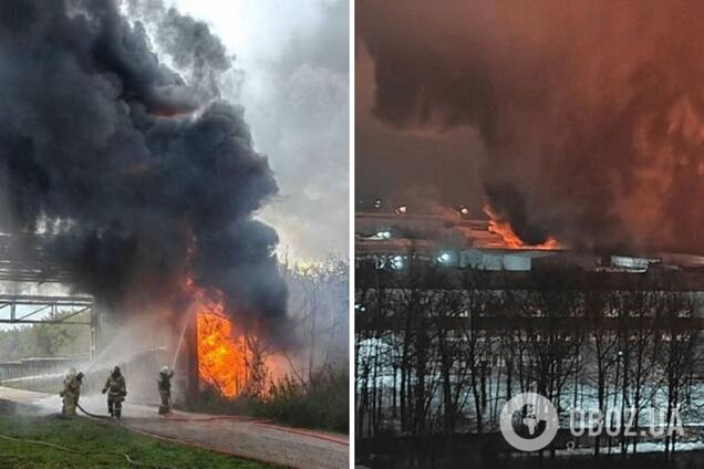 Дроны ГУР поразили Стерлитамакский нефтехимический завод в российском Башкортостане: произошел пожар