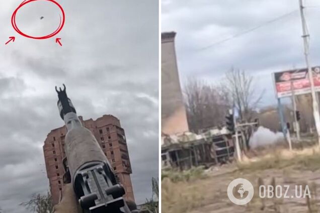 'Метко, быстро, профессионально': украинские военные в Константиновке подбили вражеский FPV-дрон, который пытался попасть в машину. Видео