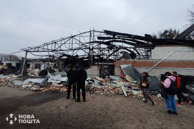 Россия разрушила Новую почту в Чугуеве