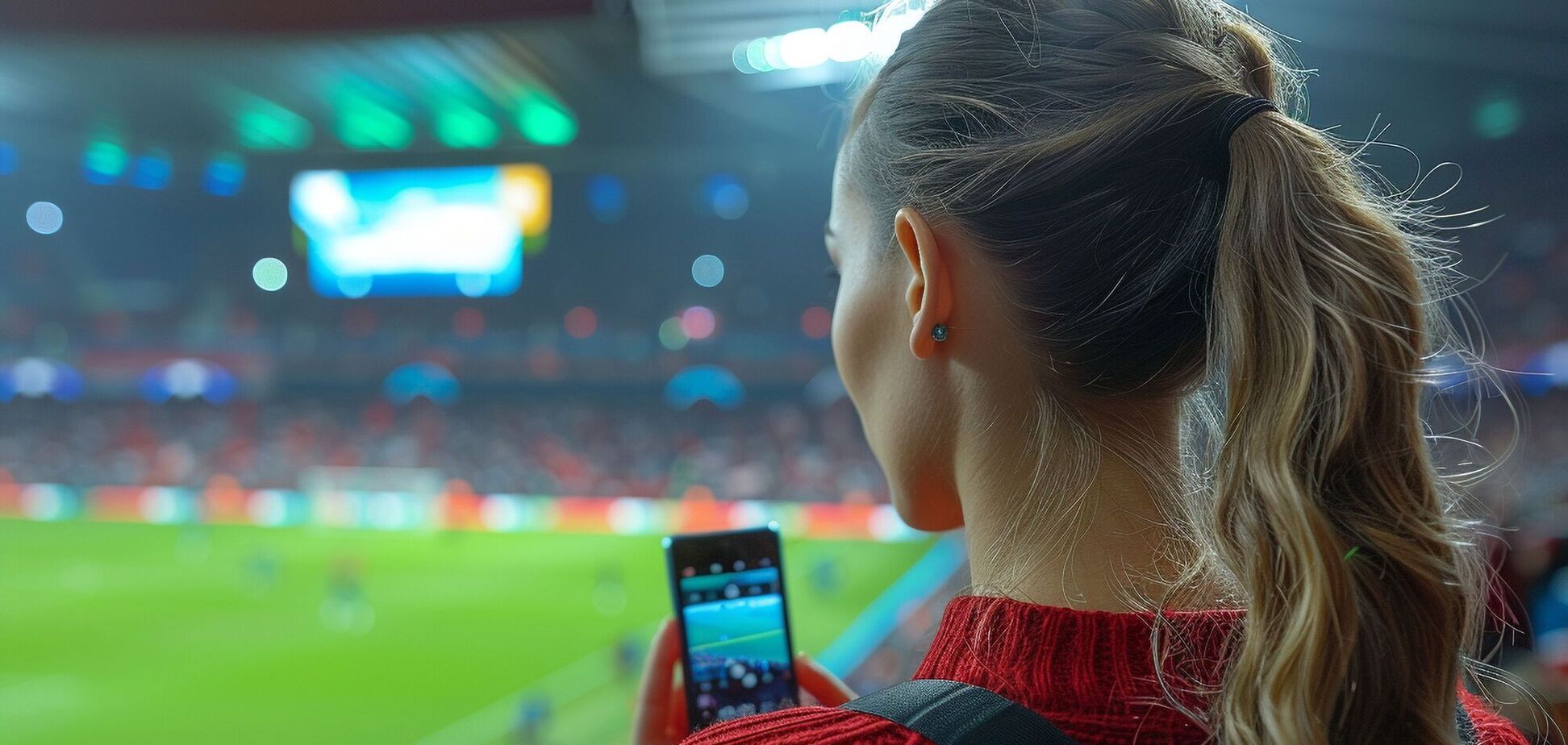 Иллюстрация к беттингу через смартфон