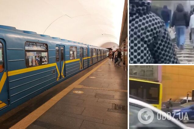 У Києві стався транспортний колапс внаслідок атаки РФ, у метро зникло світло. Подробиці та відео