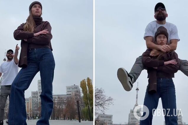 Бєдняков застрибнув на Світоліну і проїхався на ній верхи в Харкові. Відео зібрало 900 000 переглядів за добу