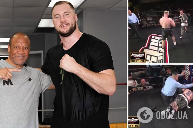 Знаменитый супертяж, отобравший у россиянина чемпионство, победил брутальным нокаутом во 2-м раунде. Видео