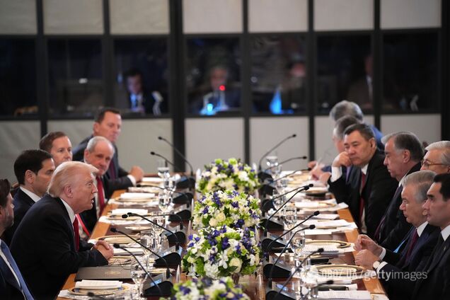 Трамп і лідери країн Центральної Азії