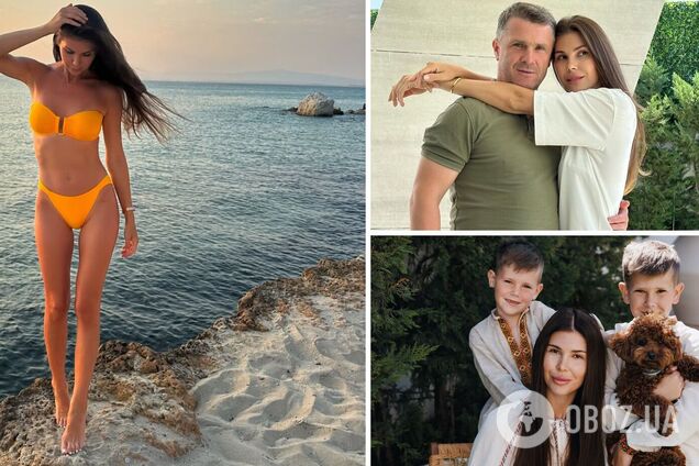 36-річна дружина Реброва народила йому третю дитину. Фото