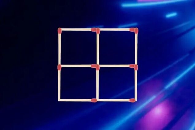 Передвиньте две спички: непростая головоломка