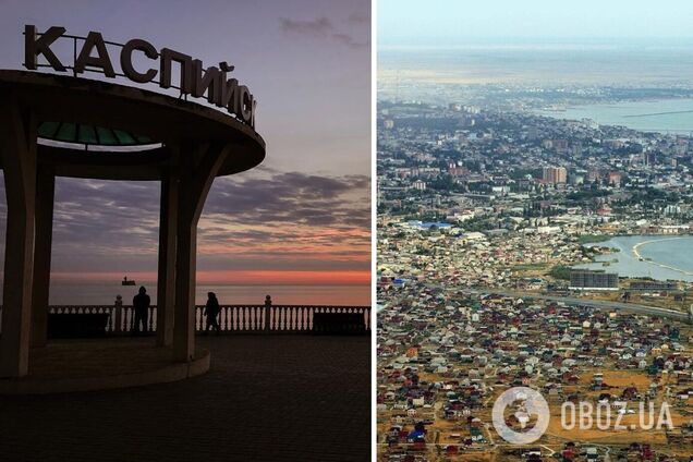 Целью могла быть военно-морская база: российский Каспийск был атакован утром. Видео