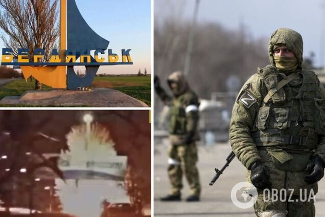 Минус оккупанты, 'Тигр' и два пикапа: в ГУР раскрыли детали 'грохота' в Бердянске. Видео