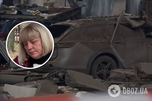 'Одна колега загинула, інша в лікарні': мешканка Дніпра розповіла про ворожий удар і його наслідки. Відео