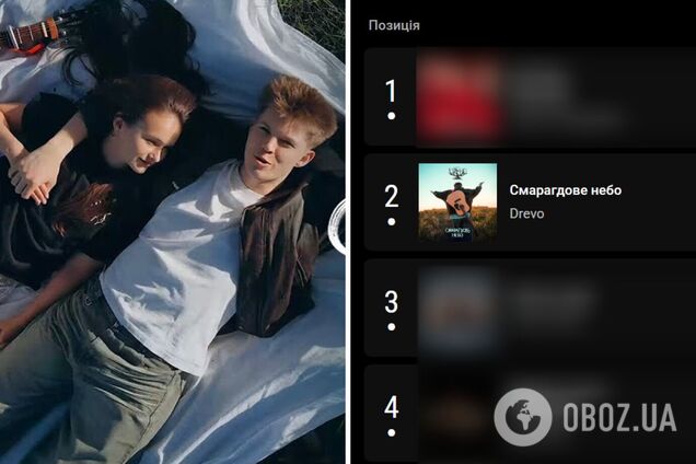Впервые за полгода хит 'Смарагдове небо' потерял топ-1 в чарте: какая песня сейчас самая популярная в Украине