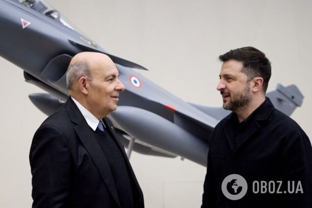 Зеленський у Франції відвідав завод-виробник літаків Rafale. Фото і відео