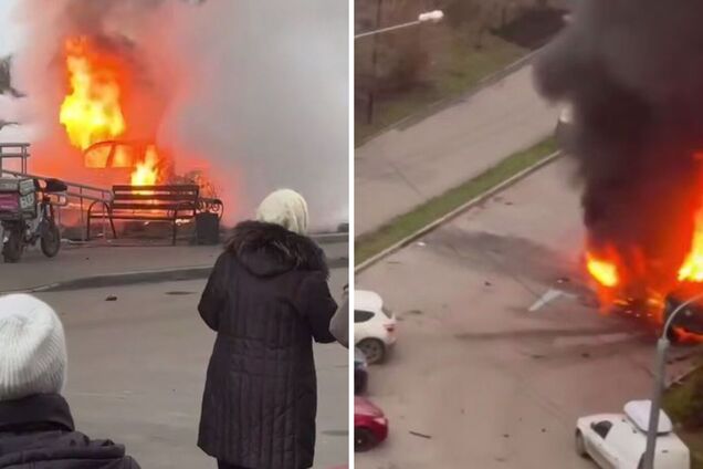 У Москві вибухнула машина співробітника НДІ 'Ростеха', де роблять лазерні установки для військових. Відео