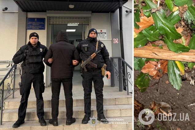 На Львівщині поліцейські затримали зловмисника, який напав на військового ТЦК з сокиркою: яке покарання загрожує