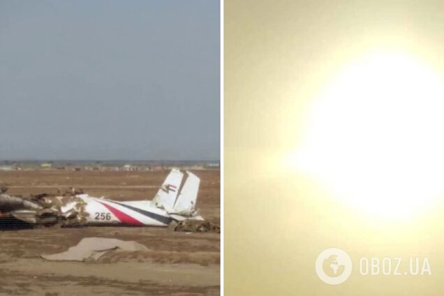 Різко втратив висоту і вибухнув: у Судані розбився військовий транспортний літак Іл-76, екіпаж загинув. Фото і відео