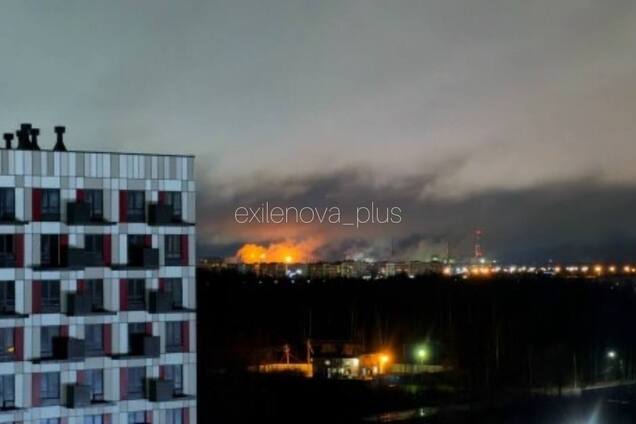 У Великому Новгороді дрони атакували великий хімічний завод: спалахнула пожежа. Фото і відео