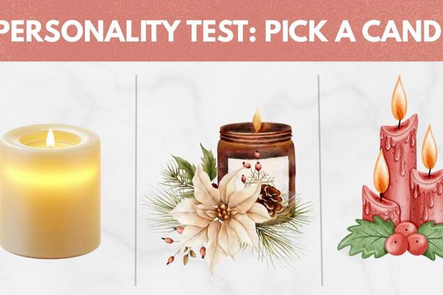 Оберіть свічку: тест покаже, яка ви людина