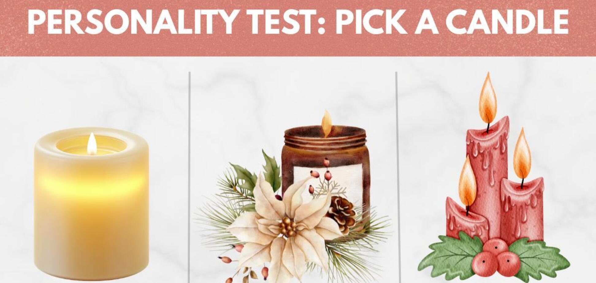 Выберите свечу: тест покажет, какой вы человек