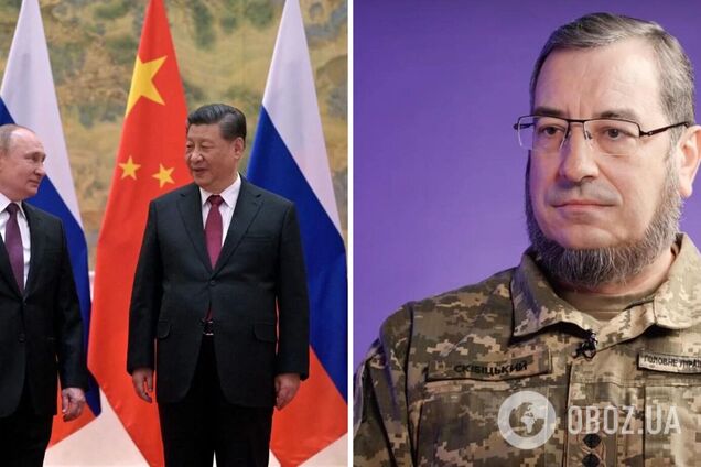 В ГУР рассказали, есть ли данные о поставках Китаем оружия России