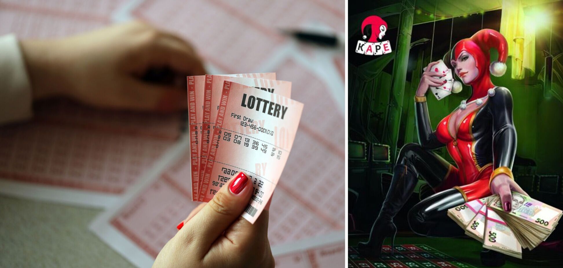 Ілюстрація до завершення лотереї