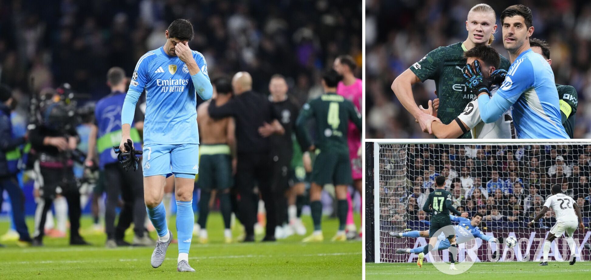 Конкурент Луніна в 'Реалі' став винуватцем поразки від 'Манчестер Сіті'. Відео