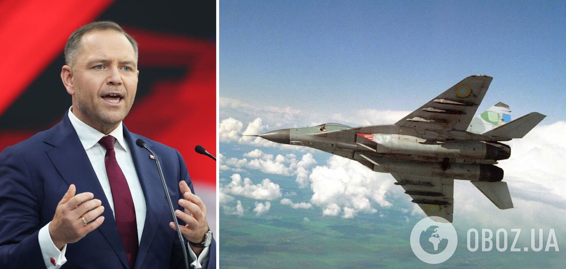 Навроцкий заявил, что ему никто не сообщал о планах минобороны Польши передать Украине МиГ-29