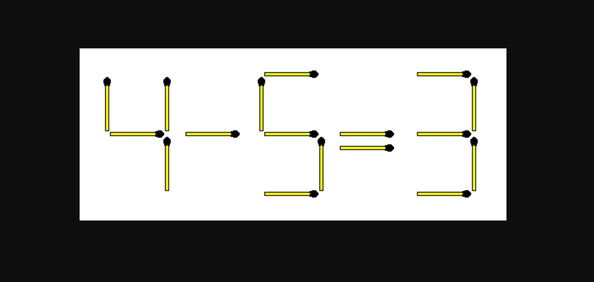 Де треба додати сірники? Хитра головоломка
