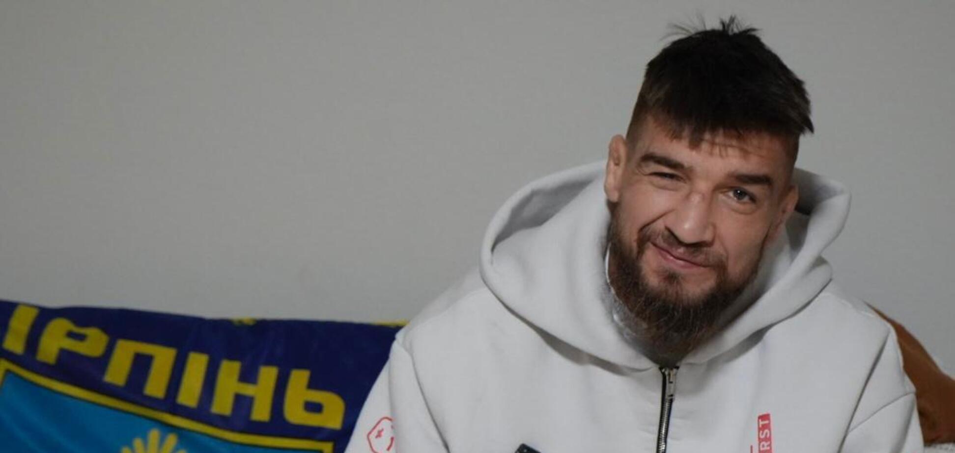 FIRST бій Амосова в UFC