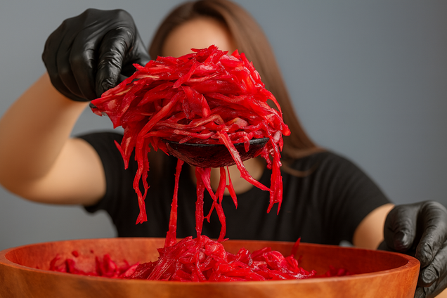 Смачний салат з капусти, моркви та буряка: готується без майонезу