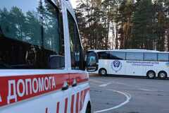 Украинские беженцы за границей. Иллюстративное фото.