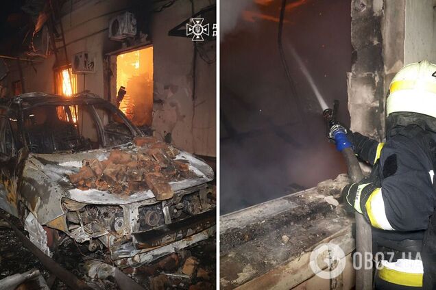 Окупанти вдарили по Дніпропетровщині: сталась пожежа, постраждало двоє людей. Фото