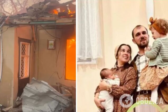 В Одесі внаслідок ворожої атаки спалахнув будинок чоловіка, який торік через удар РФ втратив дружину та сина