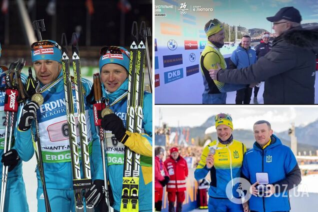 Официально. У России отобрали медали чемпионата мира по биатлону и отдали Украине. Видео и фото