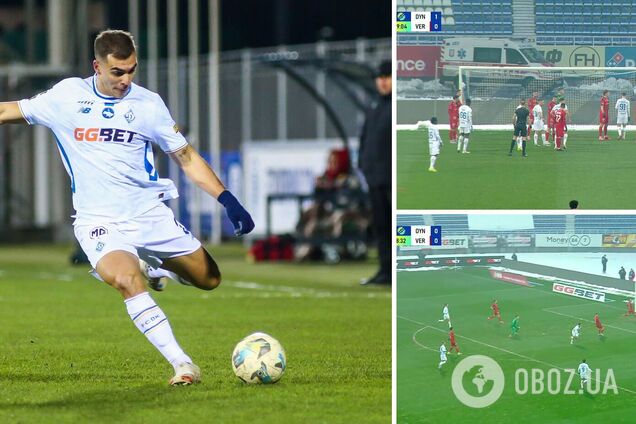 'Динамо' розгромною перемогою закрило рік в УПЛ. Відео