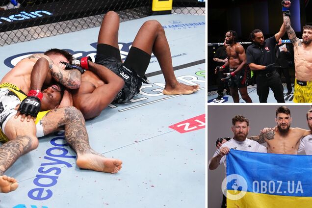 Украинский боец, воевавший против российских оккупантов, победил в 1-м раунде дебюта в UFC. Видео