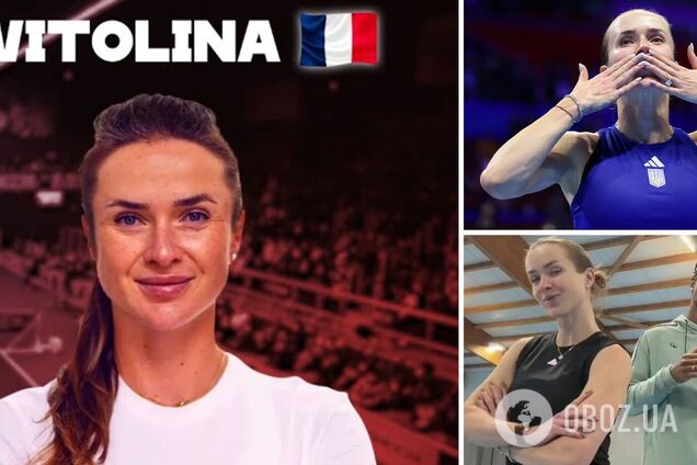 Світоліна 'змінила громадянство', щоб виступати з Монфісом, і записала відеозвернення