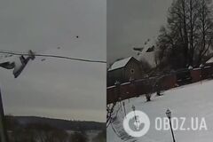 В России тяжелый транспортный самолет Ан-22 'Антей' развалился в воздухе: все погибли