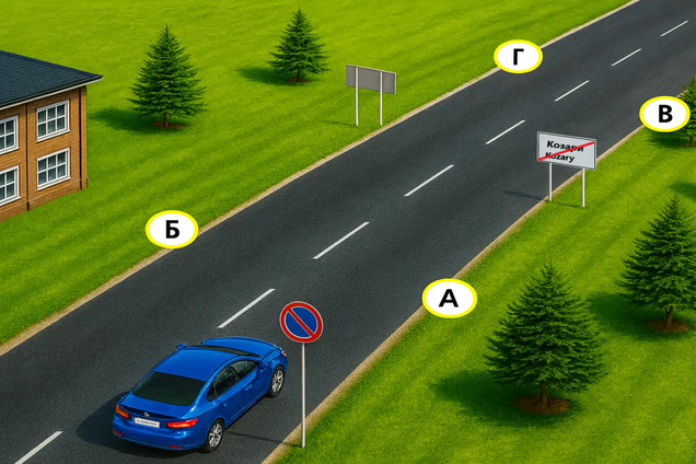 Где можно поставить авто на стоянку? Тест на знание ПДД
