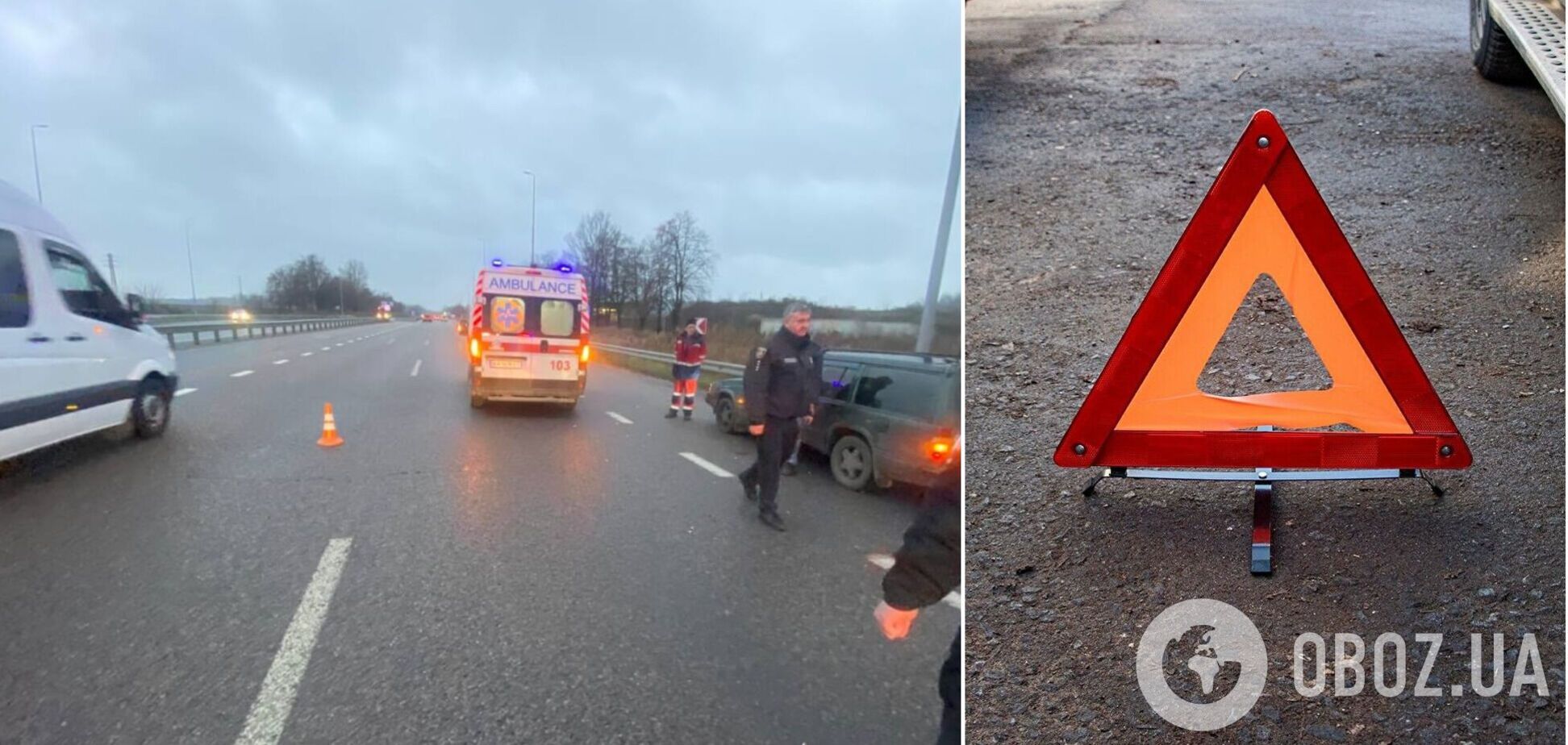 На Киевщине легковушка сбила насмерть 70-летнего пешехода. Подробности ДТП и фото