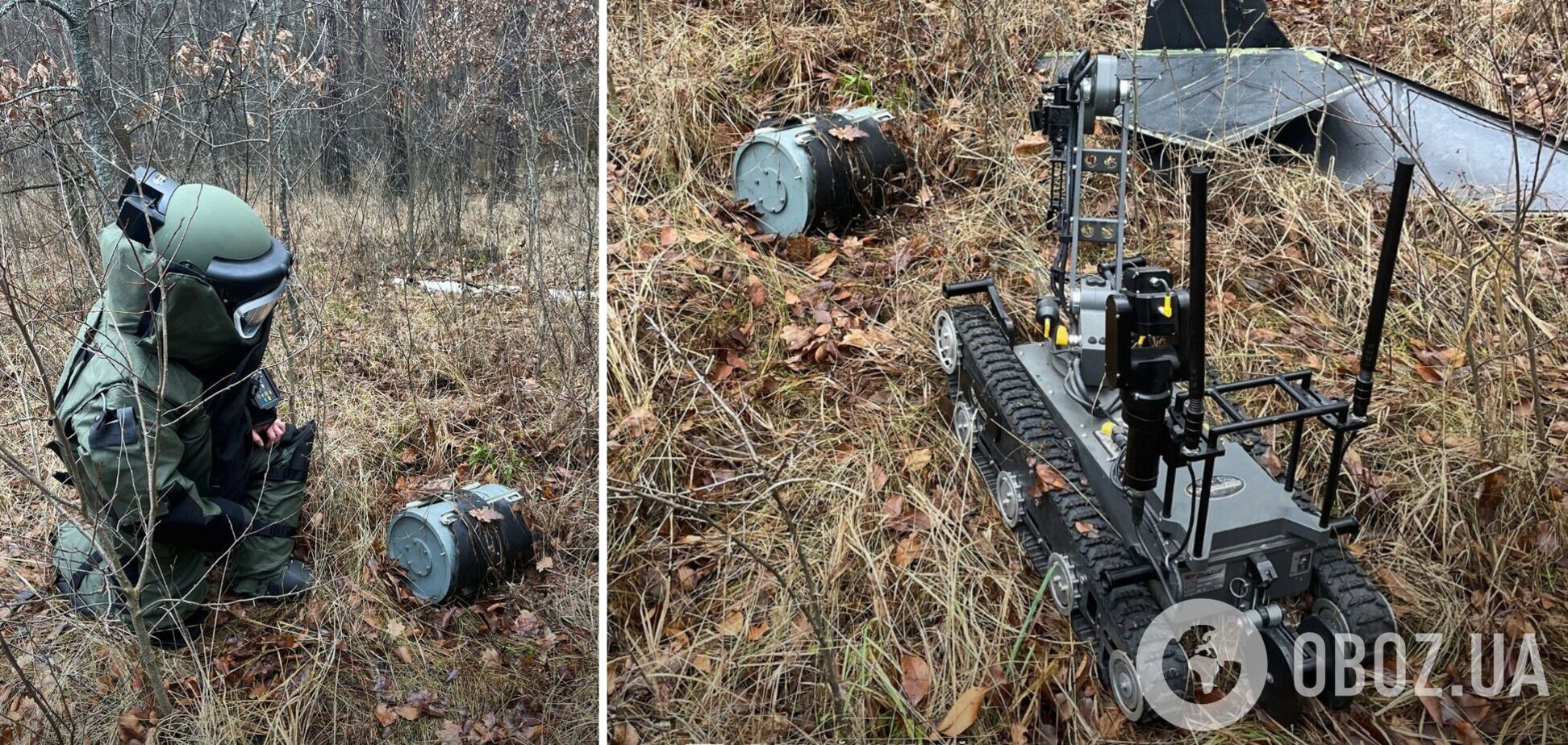 На Київщині лісник знайшов бойову частину російського 'Шахеда'. Подробиці та фото